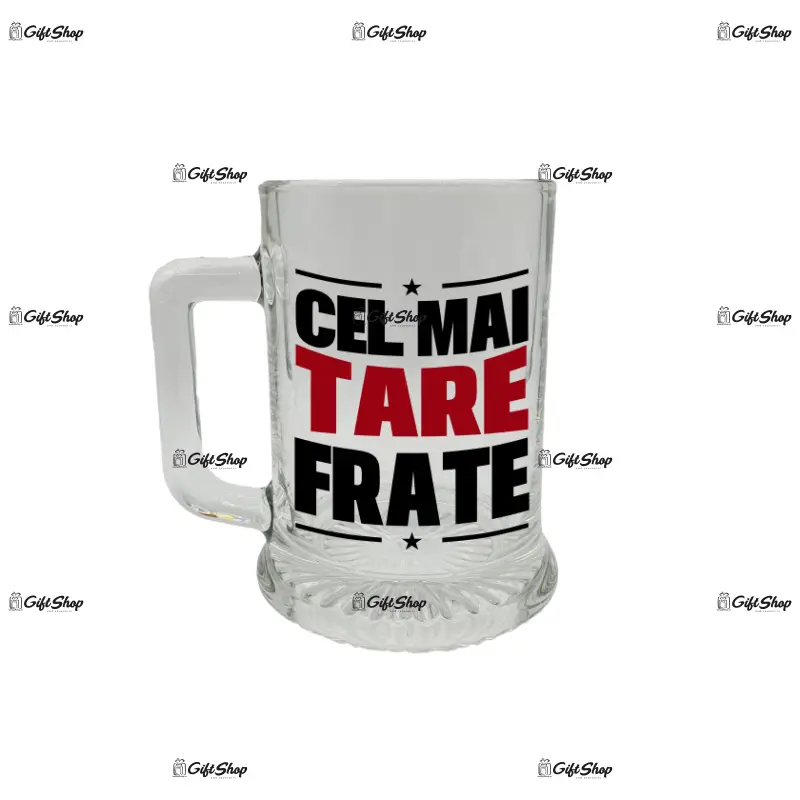 Cel mai tare frate  halba cu mesaj
